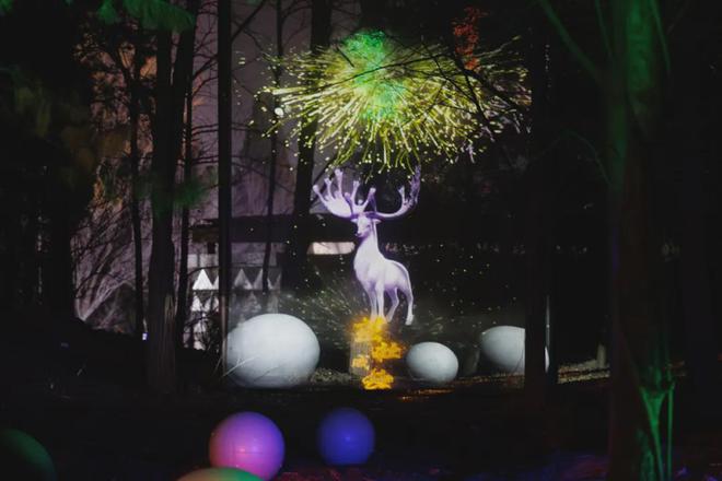 从「奥森奇幻光影森林」看优链3D数字人技术赋能文旅的商业逻辑(图2)