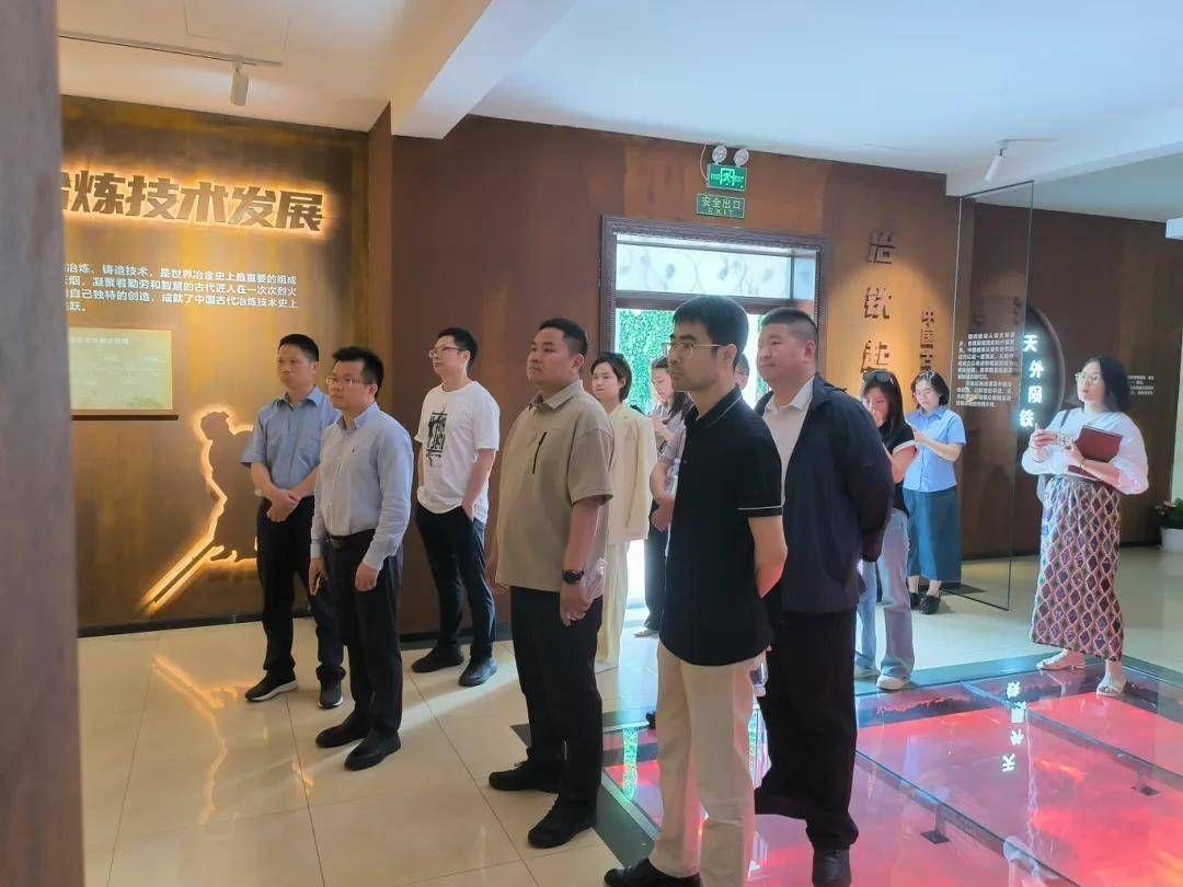 江苏雨花数字文旅产业联盟莅临梅钢工业文化旅游区考察指导(图3)