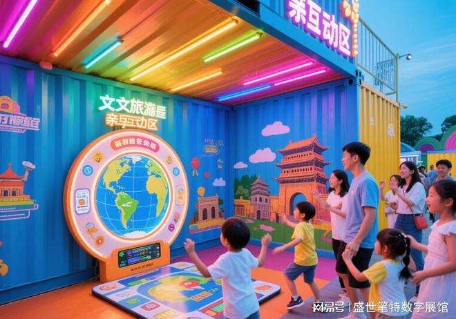 数字文旅空间魔法：集装箱改造的模块化智慧展厅系统(图1)