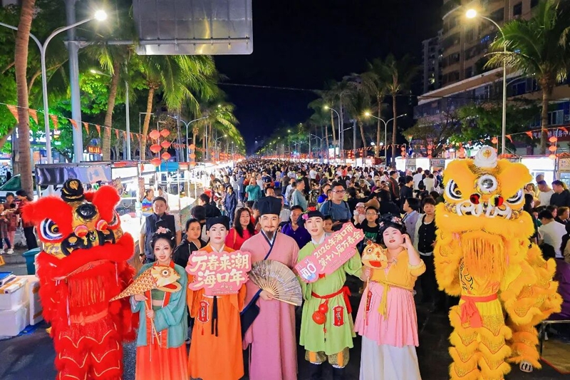 从“春节红”到“春季热” 海口旅文精彩不断档(图1)